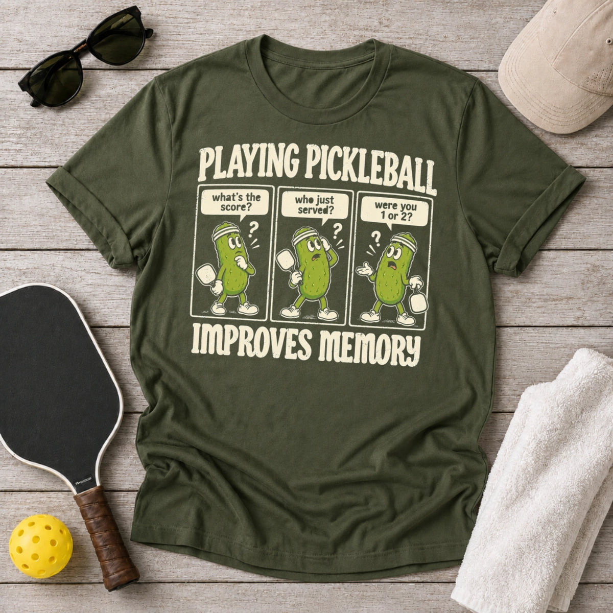 Playing Pickleball