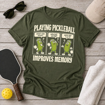 Playing Pickleball