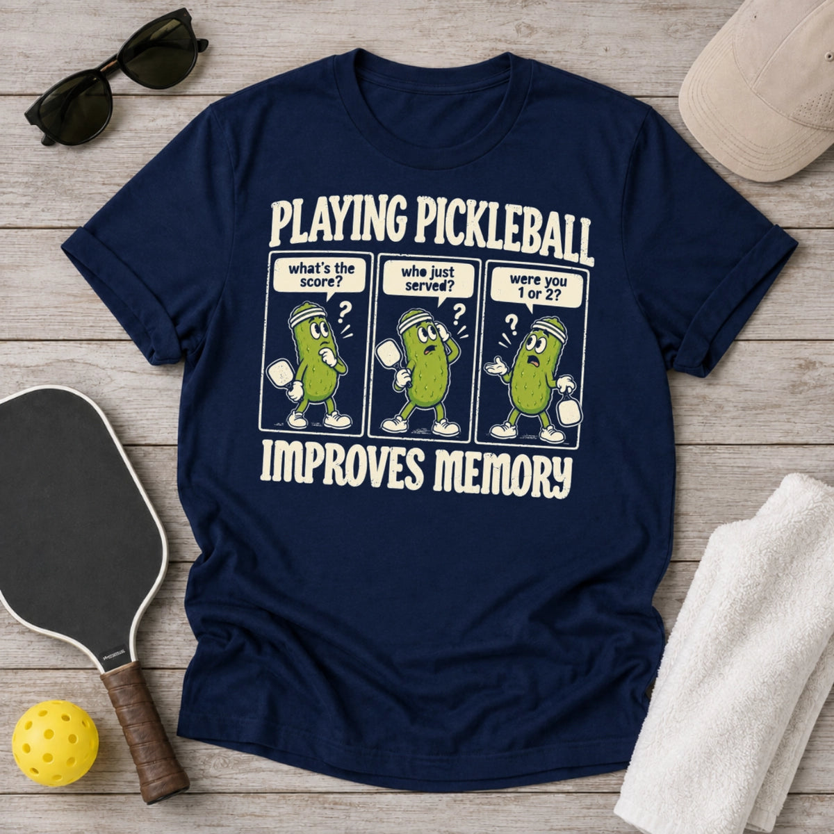 Playing Pickleball