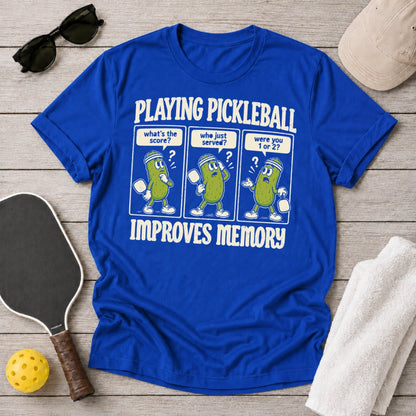 Playing Pickleball